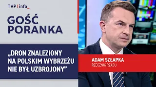 Adam Szłapka: drone found on the Polish coast was not armed | MORNING GUEST