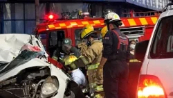 Driver dies after crashing into utility pole on Villa Elisa expressway