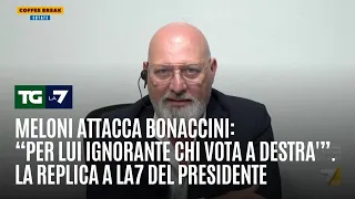 Meloni attacks Bonaccini: "He thinks those who vote for the right are ignorant." The president's ...