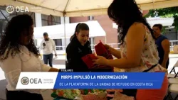 OEA News: modernización de plataforma de la Unidad de Refugio en Costa Rica. 22 de enero de 2026.