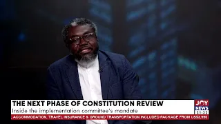 Constitutional review: Reaching compromise before drafting - Oliver Barker-Vormawor.