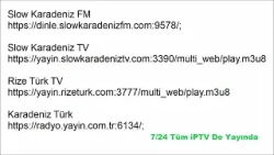 Rize Radyoları iPTV Linkleri