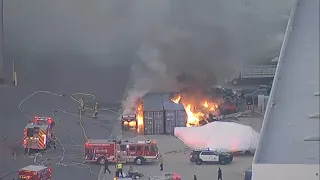 3 killed after TV news helicopter crashes near site of deadly Los Angeles bus collision