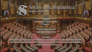 Presentation of the book "Umberto Zanotti Bianco and the Redemption of Nationalities"