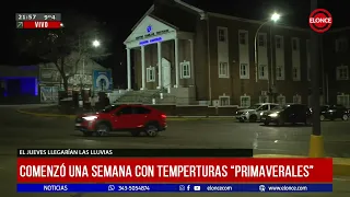 A week of "spring-like" temperatures has begun