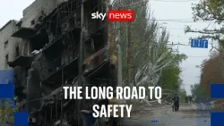 Trapped in Oleshky: The fight to get civilians to safety