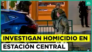 Homicide investigation in Estación Central: victim's partner is in custody