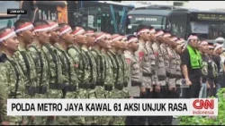 Polda Metro Jaya Kawal 61 Aksi Unjuk Rasa