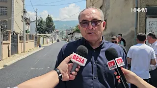 Kryetari Totaj dhe nënkryetari Gashi vizituan punimet në rrugën’’Behajdin Hallaqi’’në  Prizren
