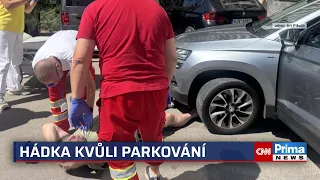 Hádka kvůli parkování skončila přejetím muže. Případ z Brna líčí oba řidiči rozdílně