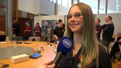 Jeugdlintje voor Tygo Grüntjens en Sue Janssen die geld inzamelen voor Stichting Opkikker