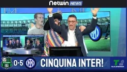 GOL DI SASSUOLO INTER 0-5: SUPER CINQUINA DEI NERAZZURRI!