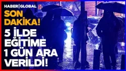 CRITICAL MOMENTS! Istanbul Governor Gül: Do Not Go Out! | One-Day School Suspension in Five Provi...