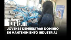 Estudiantes de Mantenimiento Industrial fortalecen sus habilidades en Managua