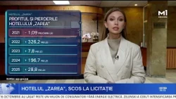 Zarea Hotel to be auctioned with a starting price of 106 million lei