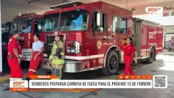 Trujillo: Bomberos preparan carrera de fuego para el próximo 15 de febrero