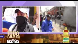 ¡Más protestas! Frente a Sefin, empleados del 911 exigen tres meses de salarios atrasados ¡Más protestas! Frente a Sefin, empleados del 911 exigen tres meses de salarios atrasados