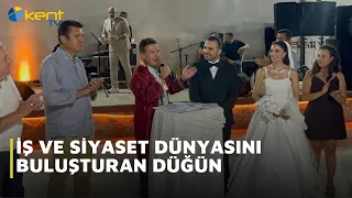 A WEDDING BRINGING TOGETHER THE WORLDS OF BUSINESS AND POLITICS