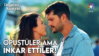 A Kiss, But No Confession! Doğa and Yaman's Panic Moments | The Law of Nature Episode 12