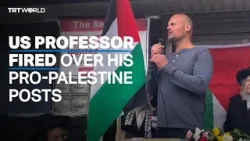 US professor ‘doxed’, ‘censored’, ‘fired’ for Palestine advocacy