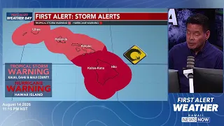 Tropical Storm Lala forecast to bring hurricane conditions to Hawaii Island Saturday