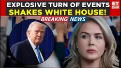 White House Shaken As Karoline Snaps, Fiery Outburst Sparks Chaos & Massive Conflict | US News