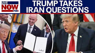 WATCH: Trump signs orders shrinking Utah monuments, takes questions on Iran conflict