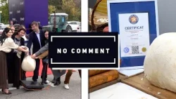 NO COMMENT | CEA MAI MARE BRÂNZĂ DIN MOLDOVA, RECORD NAȚIONAL STABILIT DE O FAMILIE DIN CAHUL