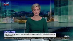 A rendkívüli hóhelyzet miatt Operatív Törzs lát el feladatokat - HírTV