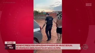 Homem é preso por armazenar imagens de abuso sexual infantil em Nova Olímpia