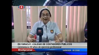 Yaracuy: Association of Public Accountants commemorates 53 years of professional practice