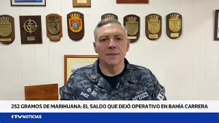 Policía Marítima incauta marihuana y repostería con cannabis en catamarán