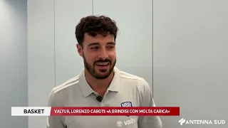 21 AGOSTO 2026 - BASKET: VALTUR, LORENZO CAROTI: «A BRINDISI CON MOLTA CARICA»