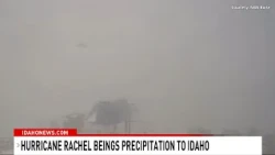 Hurricane Rachel sends rain and snow into Idaho