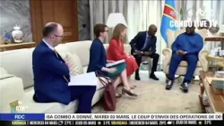Journal : conflit a l'est de la rdc le president felix tshisekedi a recu les envoyer du Royaume-Uni