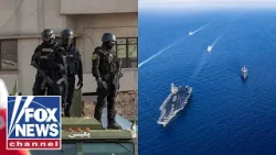 По сообщениям, Иран заявляет, что не может обнаружить мины, установленные им самим в Ормузском пр... По сообщениям, Иран заявляет, что не может обнаружить мины, установленные им самим в Ормузском пр...