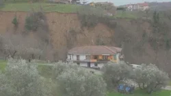 DONNICI, PREOCCUPA LA FRANA IN LOCALITÀ COLLI