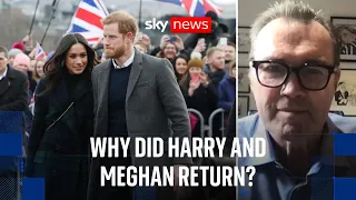 Royal biographer Andrew Morton on Harry and Meghan's decision to return to the UK