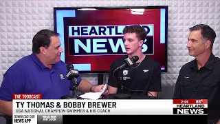 The Toddcast: Jackson native, USA National Champion swimmer Ty Thomas & his coach Bobby Brewer