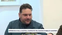 REFERENDUM SULLA GIUSTIZIA, CONFRONTO TRA GIUDICE E PUBBLICO MINISTERO REFERENDUM SULLA GIUSTIZIA, CONFRONTO TRA GIUDICE E PUBBLICO MINISTERO