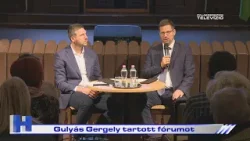 VÁLASZTÁS 2026 - Gulyás Gergely tartott fórumot – ZTV Híradó 2026-03-18