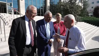 Baskent University 3rd Day of Registration. Prof. Haberal Was on Campus Again