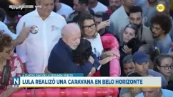 Brasil: Lula Da Silva realizó una caravana en Belo Horizonte │N20:30│22-10-26