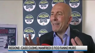 Caso Cuomo, Manfredi e Fico fanno muro