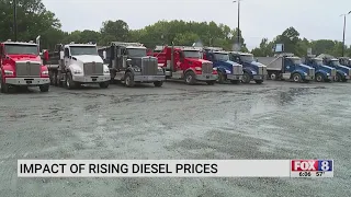 Piedmont Triad truckers struggle amid high diesel prices