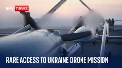 Sky News at launch of long-range drones as top secret Ukrainian unit strikes Russia