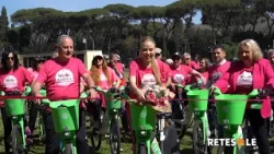 Bicinrosa 2024: pedalata a Roma contro il tumore del seno