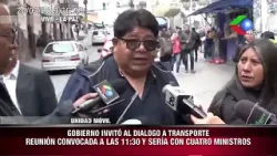 Gobierno invitó al diálogo a Chóferes con 4 ministros a las 11:30am