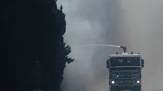 Paris'in güneyinde orman yangını: sıcak havada alevler büyüdü