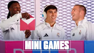 Who’s the IMPOSTOR?! 🤣 | Mastantuono, Camavinga & Gonzalo Take on HILARIOUS MINI-GAMES!